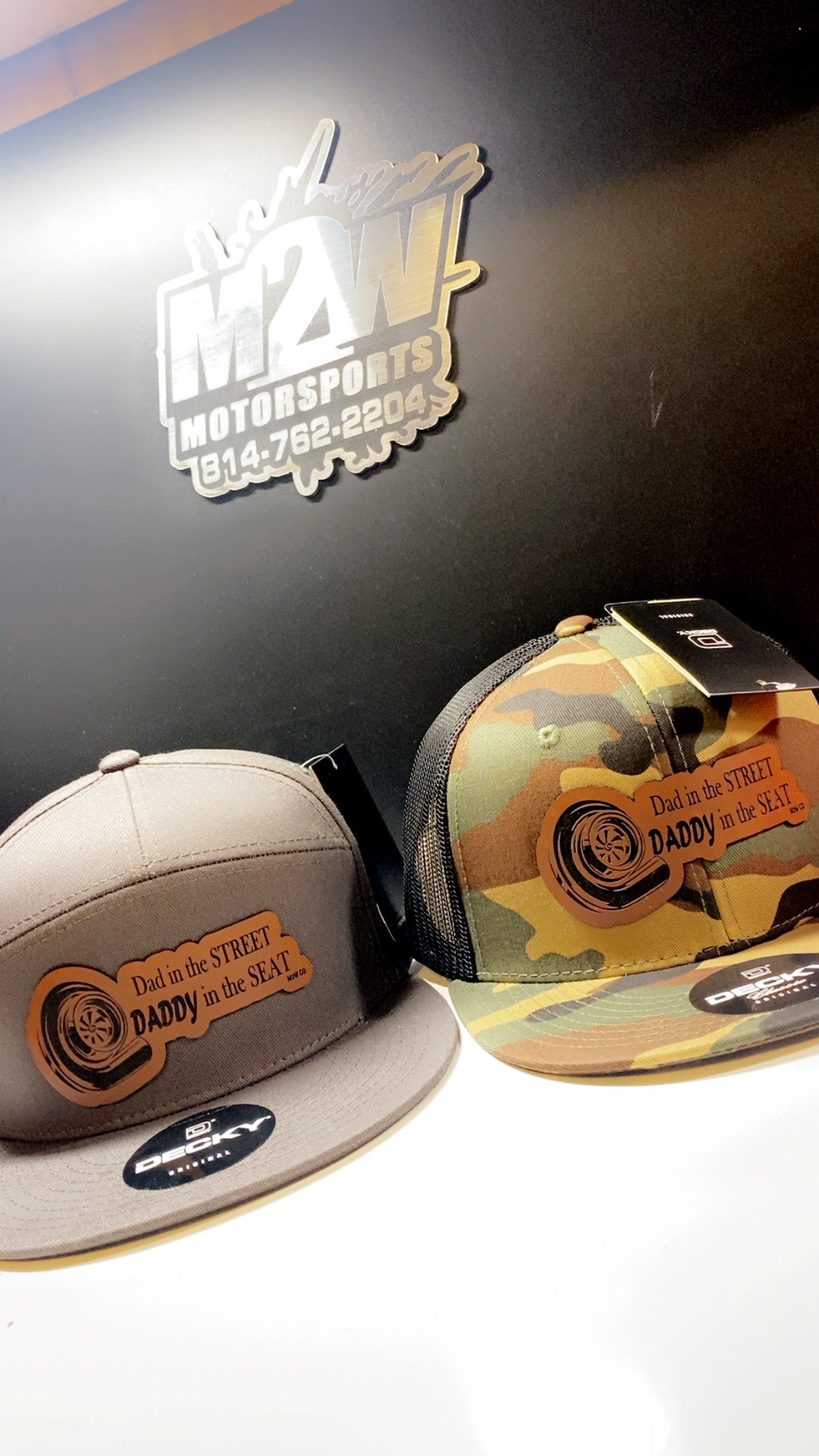 Fathers Day "DADDY" hats