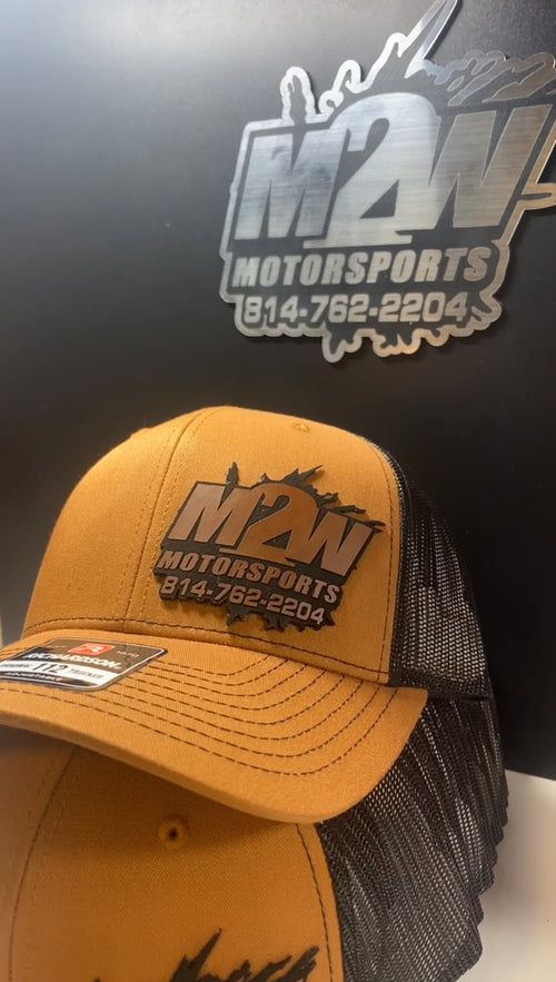 Brown mesh M2W snapback