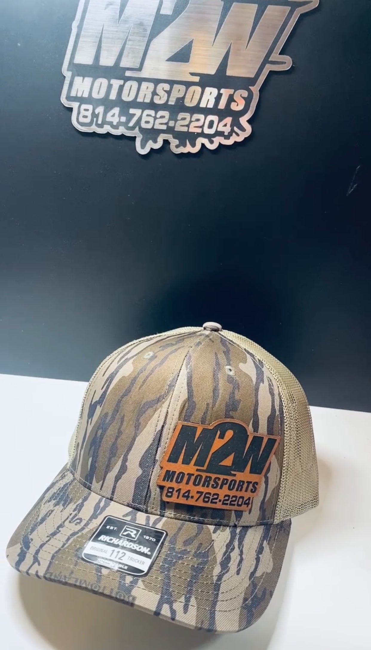 old style camo snapback